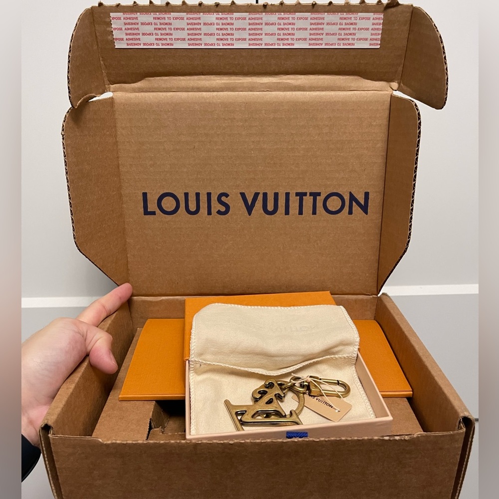 NWT Louis Vuitton x Nigo | LV Bag Charm & Key Holder | LV Squared Key Ring